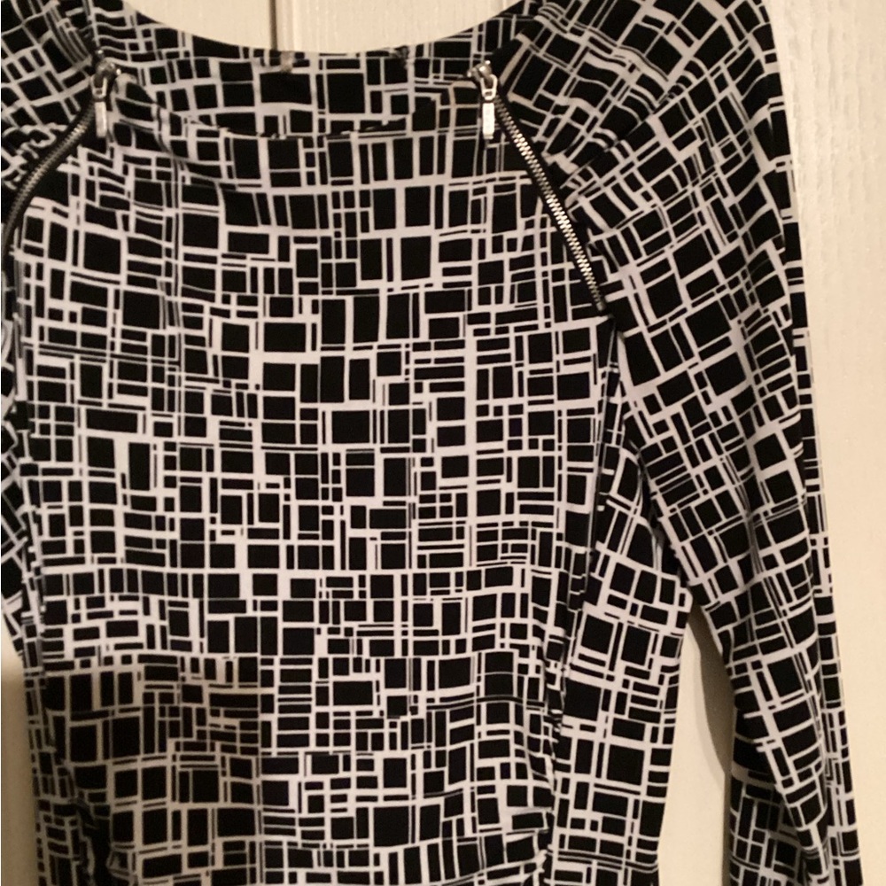 Black & white dress